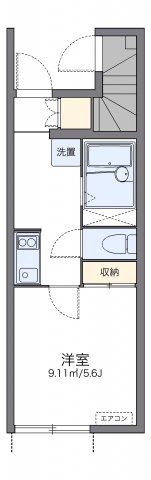 レオネクストwestroadの間取り画像