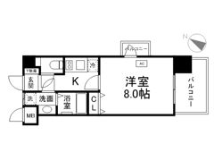 アプリーレ神戸元町の間取り画像