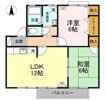 カーサ･フォンテーヌ B棟の間取り画像