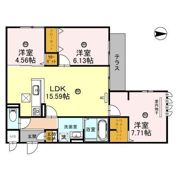 エタニティ蔵人の間取り画像