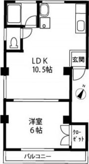 むつきの間取り画像