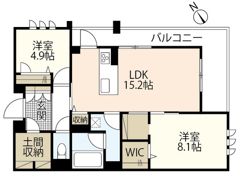 Vivace（ヴィヴァーチェ）の間取り画像