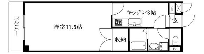 グリーンハイツ姫原の間取り画像