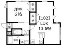 グレースコートの間取り画像