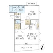 柳原中央レジデンスの間取り画像