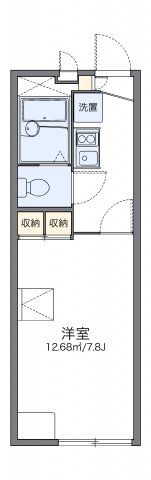 レオパレス三田ウチダ4号館の間取り画像