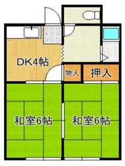 パナハイツフジモトの間取り画像