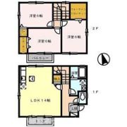 ローズコート一本木 F棟の間取り画像