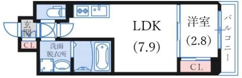 LIVIAZ KOBE LaMerの間取り画像