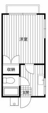 一ツ橋コーポの間取り画像