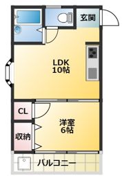 カーサ栄の間取り画像