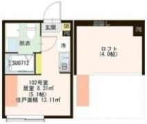 シェルサンキエム堀切の間取り画像