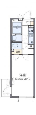 クレイノ葵芳 1号館の間取り画像