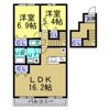 ピーヌスⅠの間取り画像