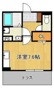 M・K・K北方の間取り画像