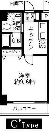 アマリス中原の間取り画像