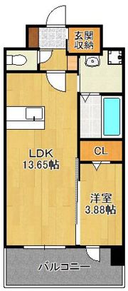 LEGEND111の間取り画像