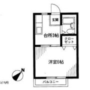 MKハイツ594の間取り画像