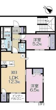 カサブランカの間取り画像