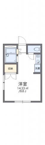 レオパレス中町の間取り画像