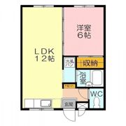 レックハウス ナガトウ C棟の間取り画像