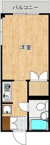 コーポビムの間取り画像