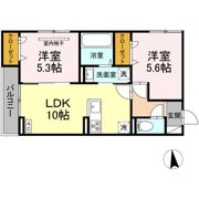 ベルメゾンⅦの間取り画像