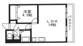 サンパレス21六甲Ⅱの間取り画像