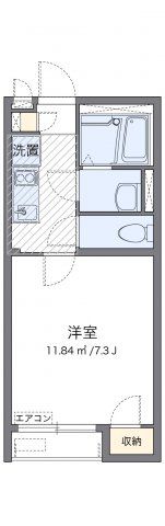 クレイノディン カントの間取り画像