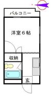 アーバンハイツ篠宮の間取り画像