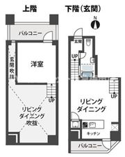 ベルニーニ南森町の間取り画像