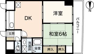 コンフォートNビル3の間取り画像