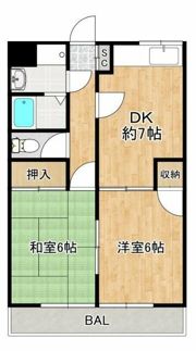 プランドールの間取り画像