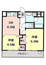 NARUTO bayの間取り画像