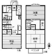 ハイツ共栄の間取り画像