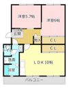 永田マンションの間取り画像