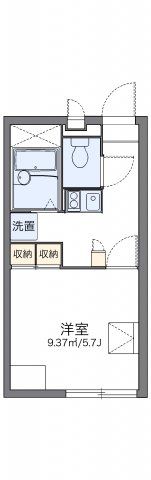 レオパレス光の杜の間取り画像