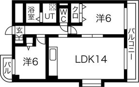 レジデンスアコードの間取り画像
