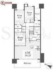 ラグナヒルズの間取り画像