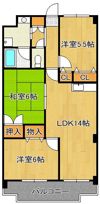 守恒センタービルの間取り画像