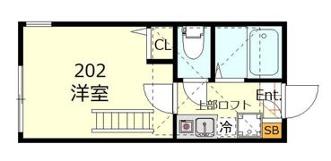 コートハウス弘明寺A棟の間取り画像