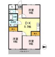 ベルファースト府中の間取り画像