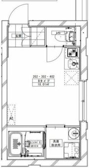 ミライズ滝野川レジデンスの間取り画像