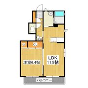 コンフォルトAの間取り画像