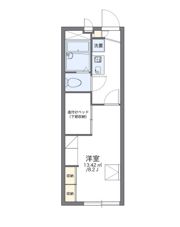 レオパレス鴨川Ⅱの間取り画像