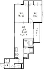 クリエオーレ雁屋西町の間取り画像