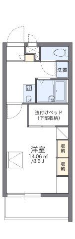 レオパレスFriendsⅡの間取り画像
