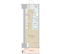 ヴェルデュール高田馬場の間取り画像