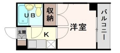 Calm楠木参番館の間取り画像
