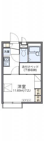 レオパレス櫻根南の間取り画像